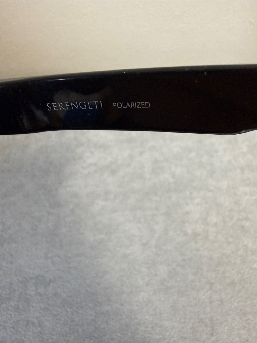 NWT Serengeti Rolla Glossy Black Cat-Eye Polarized Sunglasses Eyesize 54 - Picture 4 of 10